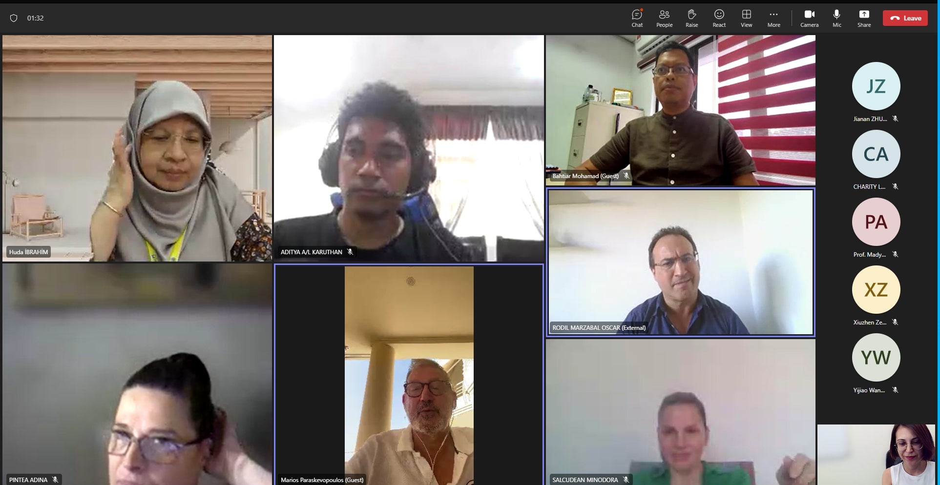 Consortium Meeting held online on the 7th of July 2023!